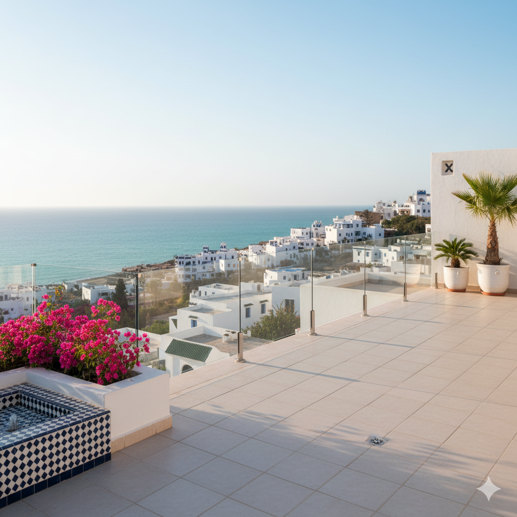 Garde-corps en verre